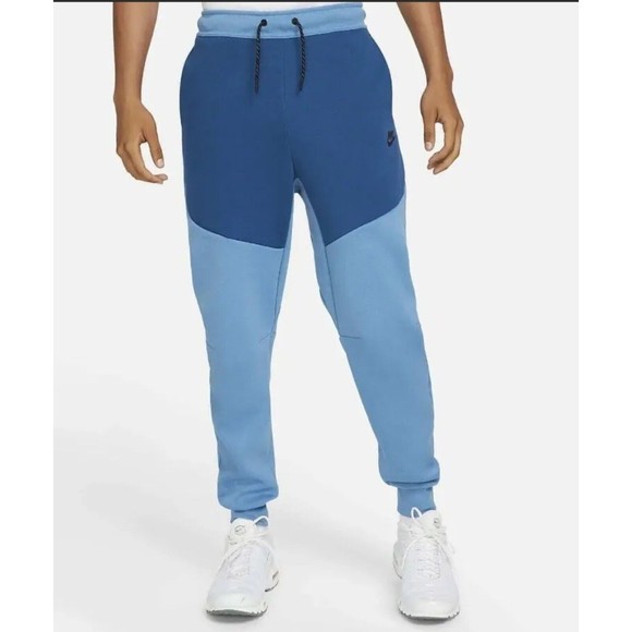 NEW Nike Sportswear Tech Fleece Joggers Men Dutch Blue' CU4495-469 Size 2XL TALL - Picture 1 of 7